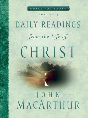 cover image of Daily Readings From the Life of Christ, Volume 3